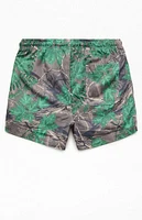 PacSun Woodland Camo AOP 4.5" Swim Trunks