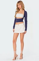 Two Piece Cut Out Bandeau & Top