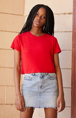 Pacsun Kids Medium Indigo Denim Mini Skirt