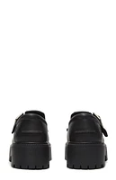 Timberland Women's Black Stone Street Buckle Mary Jane Shoes