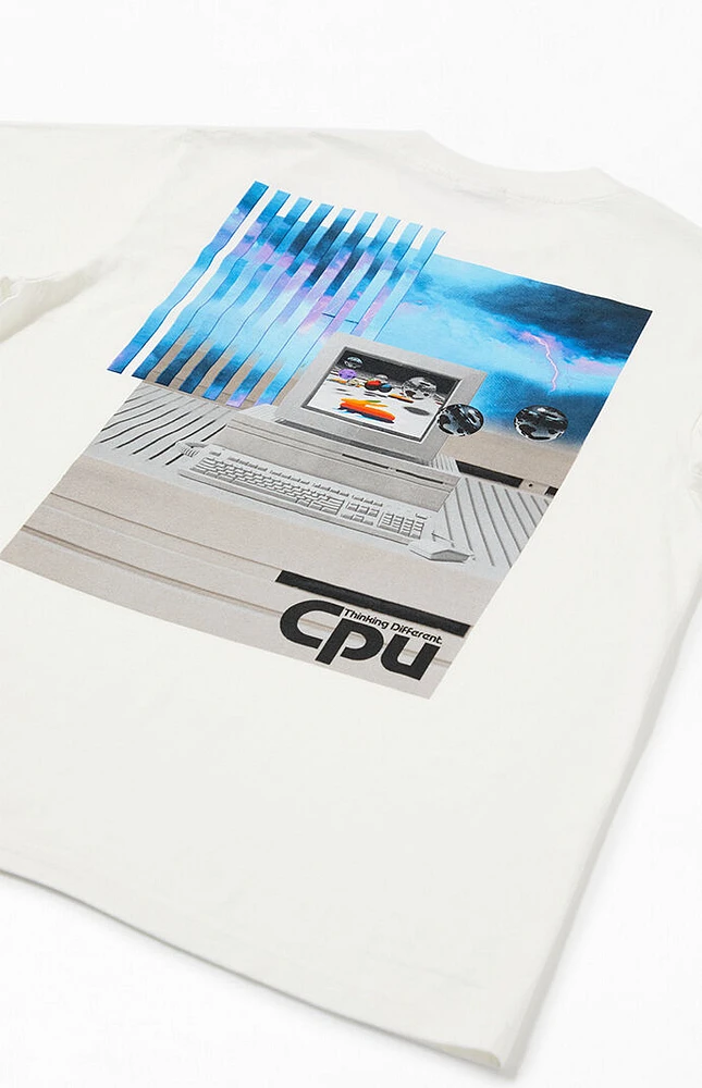 Thinking Different Off White Cosmic World Oversized T-Shirt