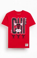 Mitchell & Ness NBA Retro City Chicago Bulls T-Shirt
