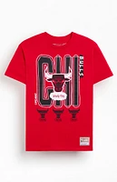 Mitchell & Ness NBA Retro City Chicago Bulls T-Shirt