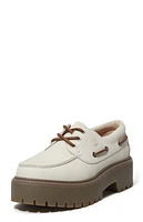 Timberland Women's Natural Nubuck Stone Street Boat Shoes