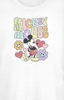 Mickey Mouse Floral T-Shirt