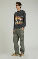 PacSun Natural Baggy Cargo Pants