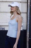 John Galt Light Blue Skylar Tank Top