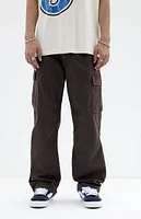 PacSun Brody Brown Cotton Cargo Pants