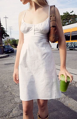 John Galt White Arianna Mini Dress