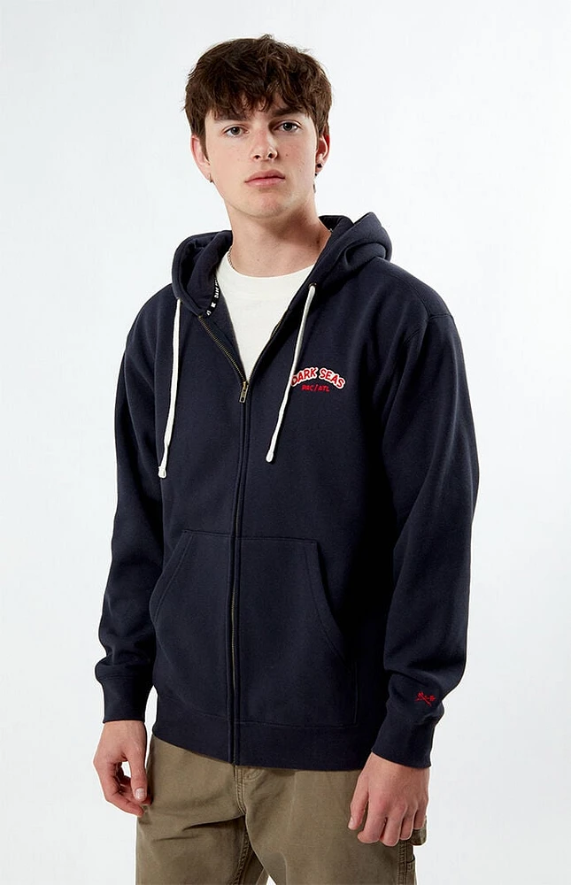 Dark Seas Salud Heavyweight Full Zip Hoodie