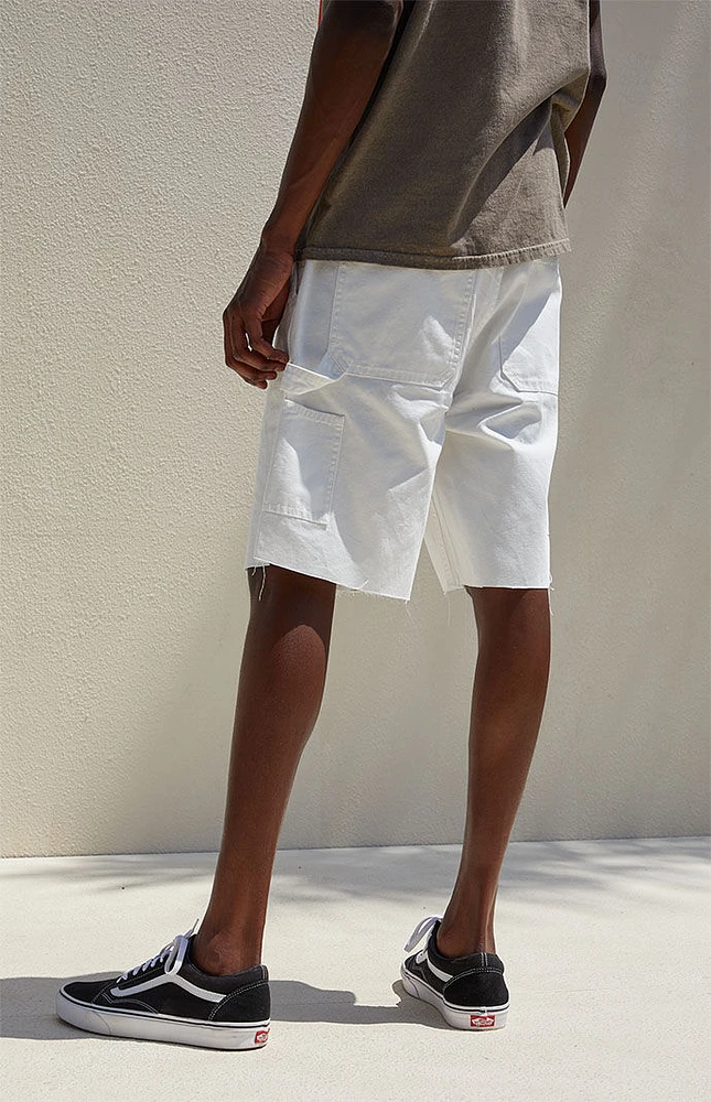 White Carpenter Shorts