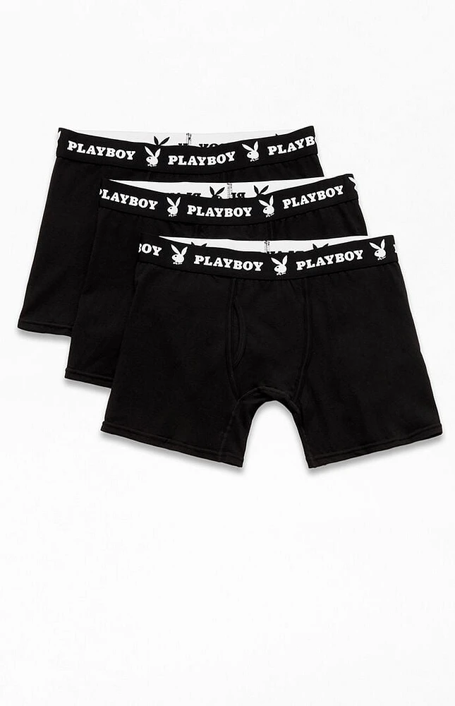 Playboy By PacSun 3 Pack Boxer Briefs