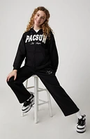 PacSun Kids Black Full Zip Hoodie