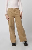 Pacsun Kids Khaki Baggy Carpenter Jeans