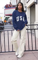 John Galt Erica USA Crew Neck Sweatshirt