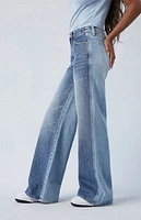 Pacsun Eco Two-Tone Mid Rise Baggy Jeans