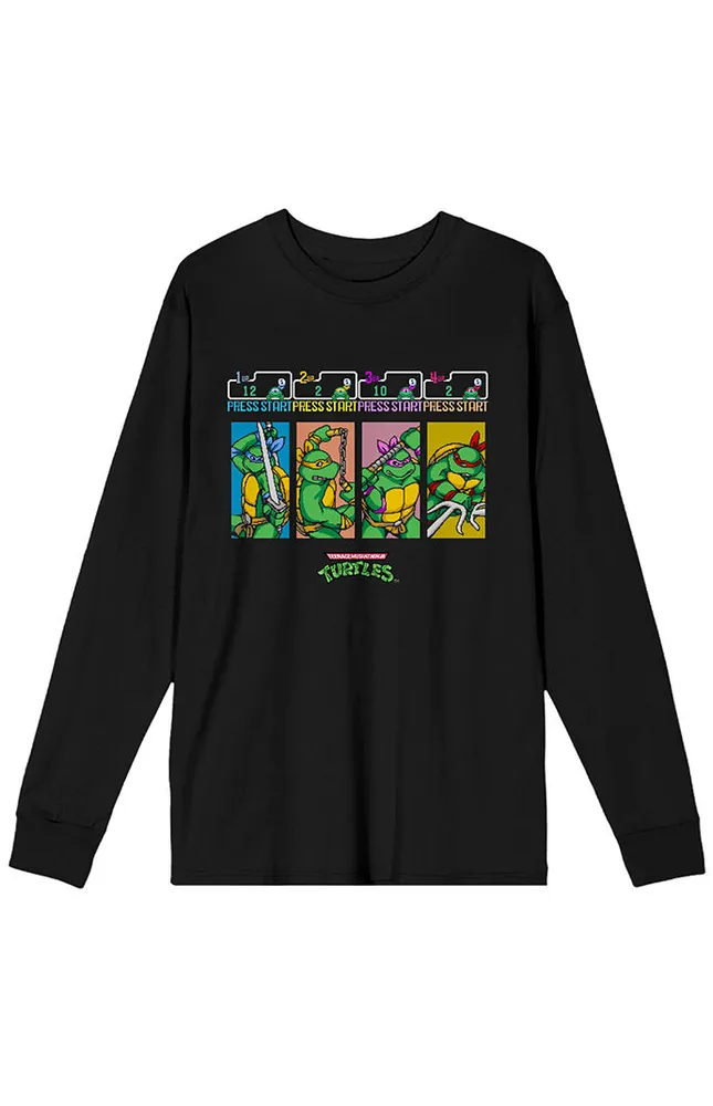 Classic Teenage Mutant Ninja Turtles Long Sleeve T-Shirt