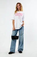 Paris Hilton Pillars Oversized T-Shirt