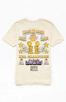 Mitchell & Ness Back To LA Lakers T-Shirt
