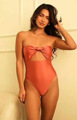 Dippin' Daisy's Devon Strapless One Piece Swimsuit