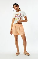 Golden Hour Peaches Boyfriend T-Shirt