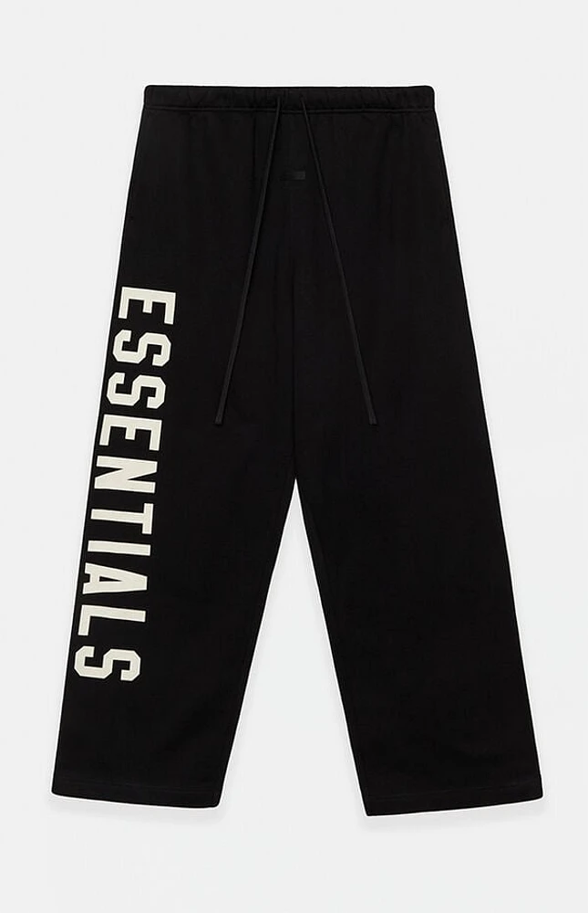 Fear of God Essentials Black Fleece Relaxed Sweatpants