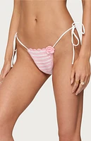 Edikted Azalea Crochet String Bikini Bottom