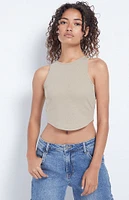 PacCares Bergonia Curved Hem Tank Top