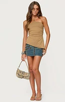 Edikted Malena Asymmetric Halter Top
