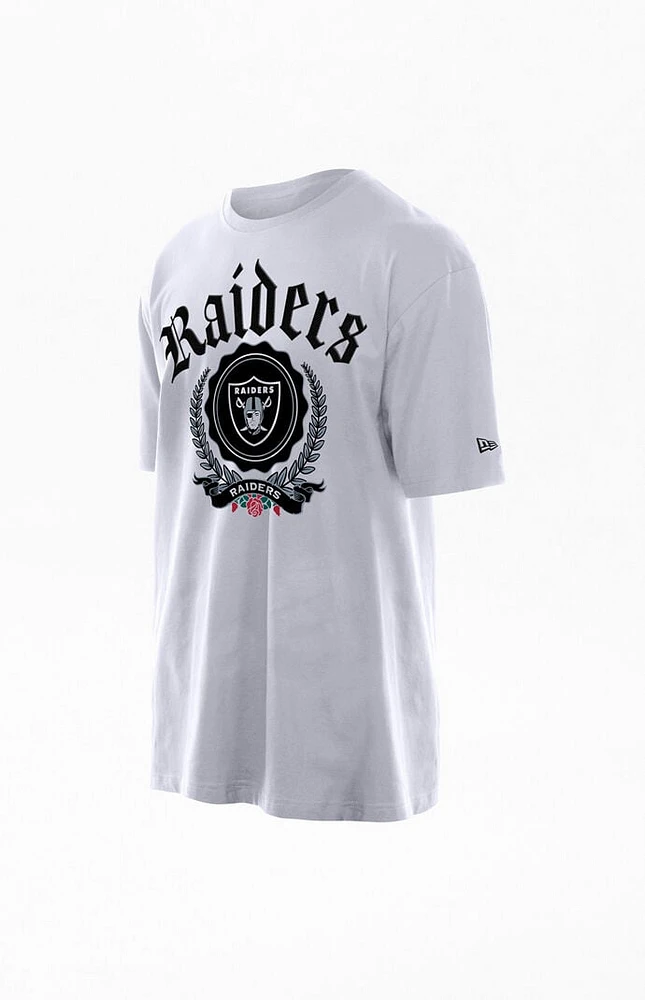 New Era Raiders Script T-Shirt