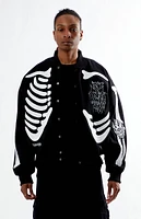 Civil 6 Feet Deep Varsity Jacket