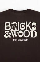 Bricks & Wood For Daily Use Logo T-Shirt