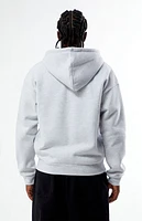 Obey Oval Extra Heavyweight Zip Up Hoodie
