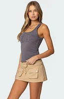 Edikted Mindie 98 Scoop Tank Top