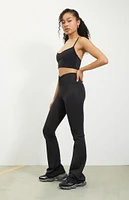 PAC 1980 WHISPER Cinched Front Flare Yoga Pants