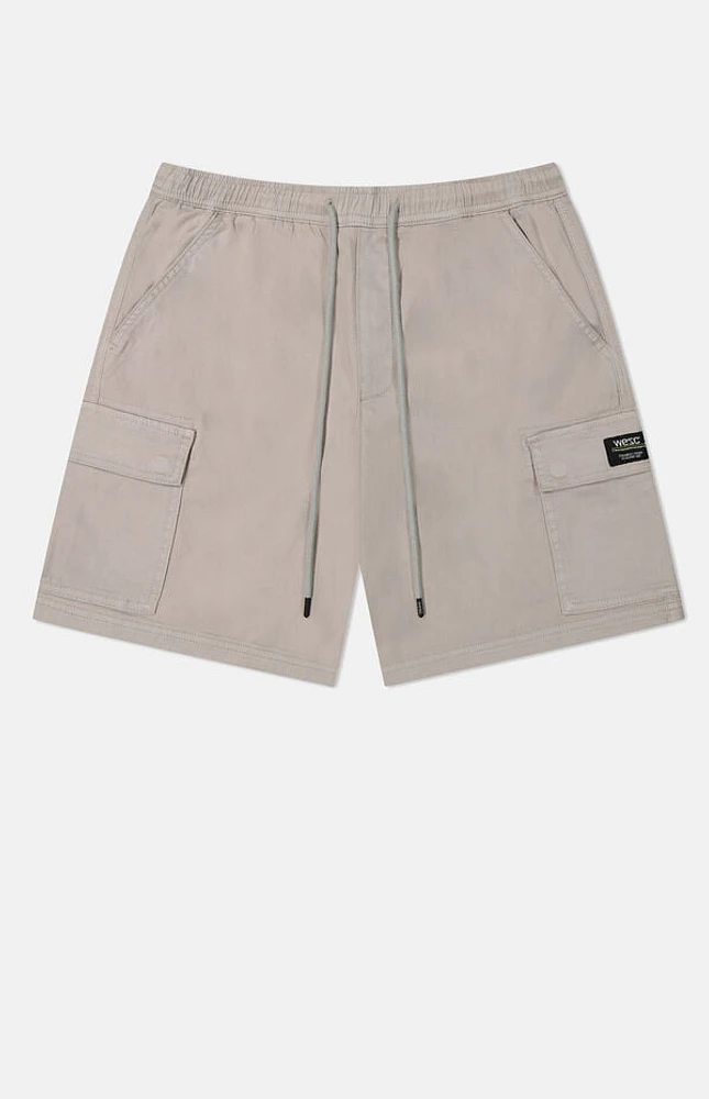 WeSC America Inc Gray Utility Cargo Shorts