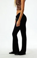 LA Hearts Cinched Front Flare Pants