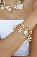 Ettika Mermaid Tears 18k Gold Plate Bracelet