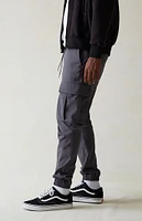 PacSun Performance Gray Slim Cargo Joggers