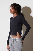 Est. PAC 1980 Arya Asymmetrical Long Sleeve Top