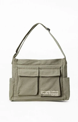 PacSun Pacific Sunwear Utility Crossbody Tote Bag