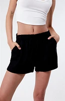 LA Hearts Linen Elastic Waist Shorts