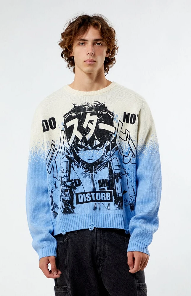 PacSun Do Not Disturb Cropped Sweater