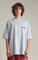 Fear of God Essentials Light Heather Grey Crew Neck T-Shirt