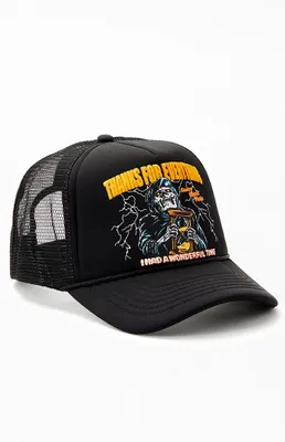 Coney Island Picnic Time Flies Trucker Hat