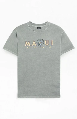 Maui & Sons Compass Pigment Wash T-Shirt