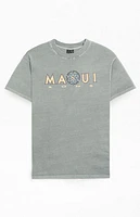 Maui & Sons Compass Pigment Wash T-Shirt