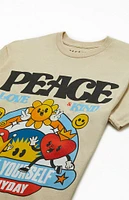 PacSun Peace Love Kindness T-Shirt