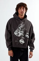 Pacsun Life of Bliss Cropped Hoodie