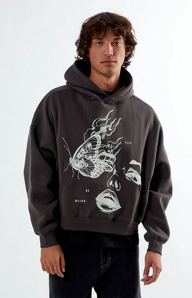 PacSun Life of Bliss Cropped Hoodie